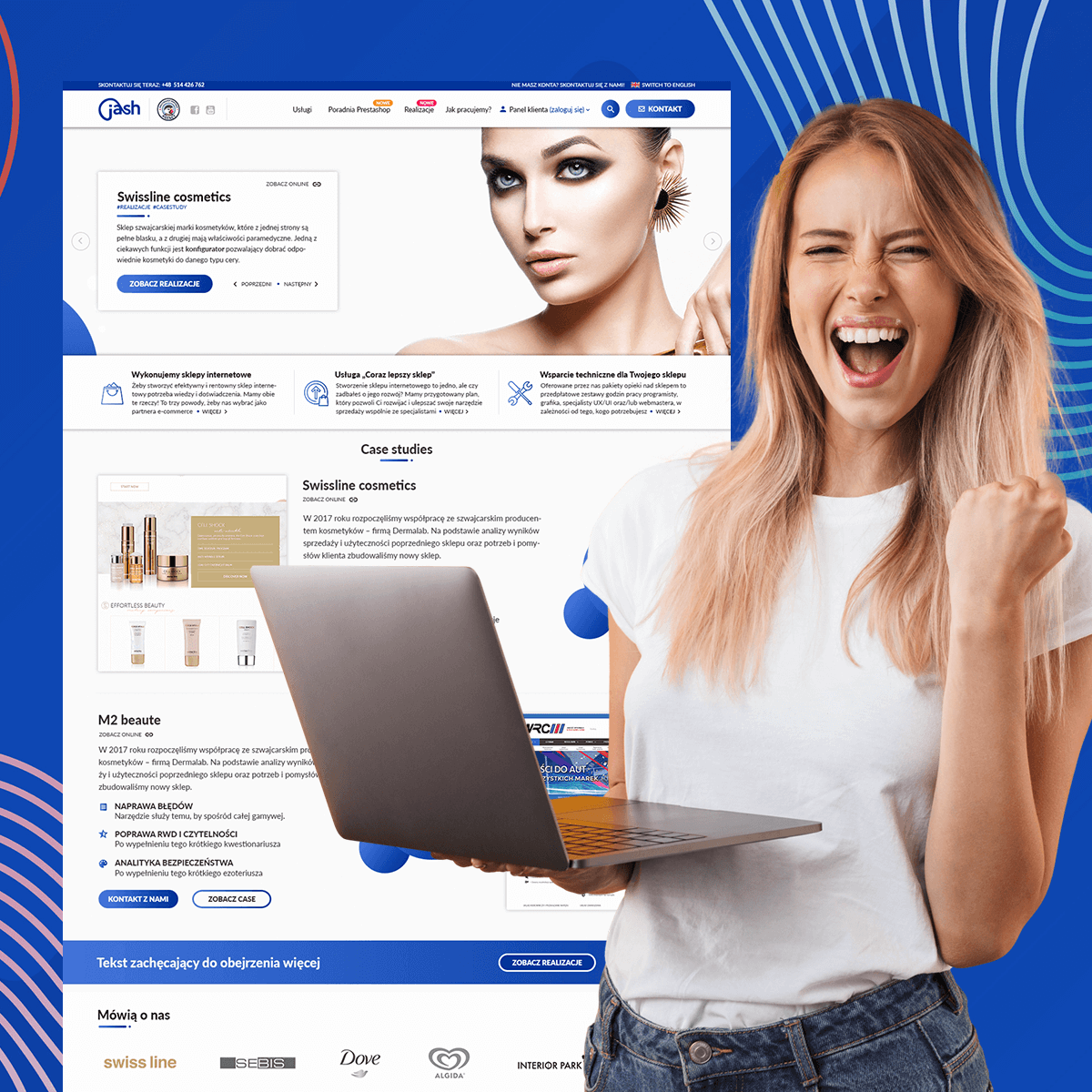 Jash technologie – strona agencji PrestaShop z rozbudowaną bazą wiedzy