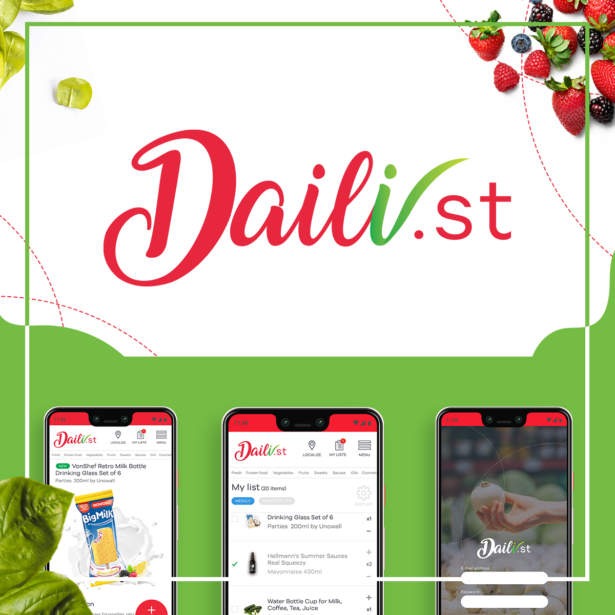 Daylist – moja codzienna lista zakupów